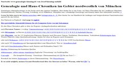 Desktop Screenshot of genealogie-kiening.de