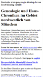 Mobile Screenshot of genealogie-kiening.de